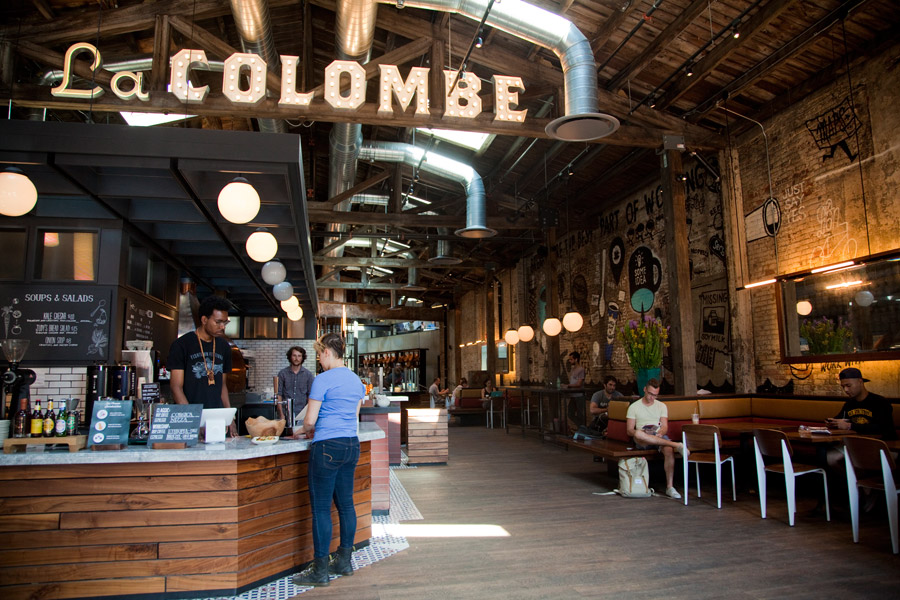 미국 커피 브랜드 라 콜롬브(La Colombe) 매장